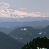 03 014 Mount Rainier beyond Abiel Peak from Silver Peak (192k)