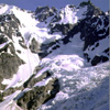 04 061 Mt Fury with crevasses of Luna Glacier (219k)